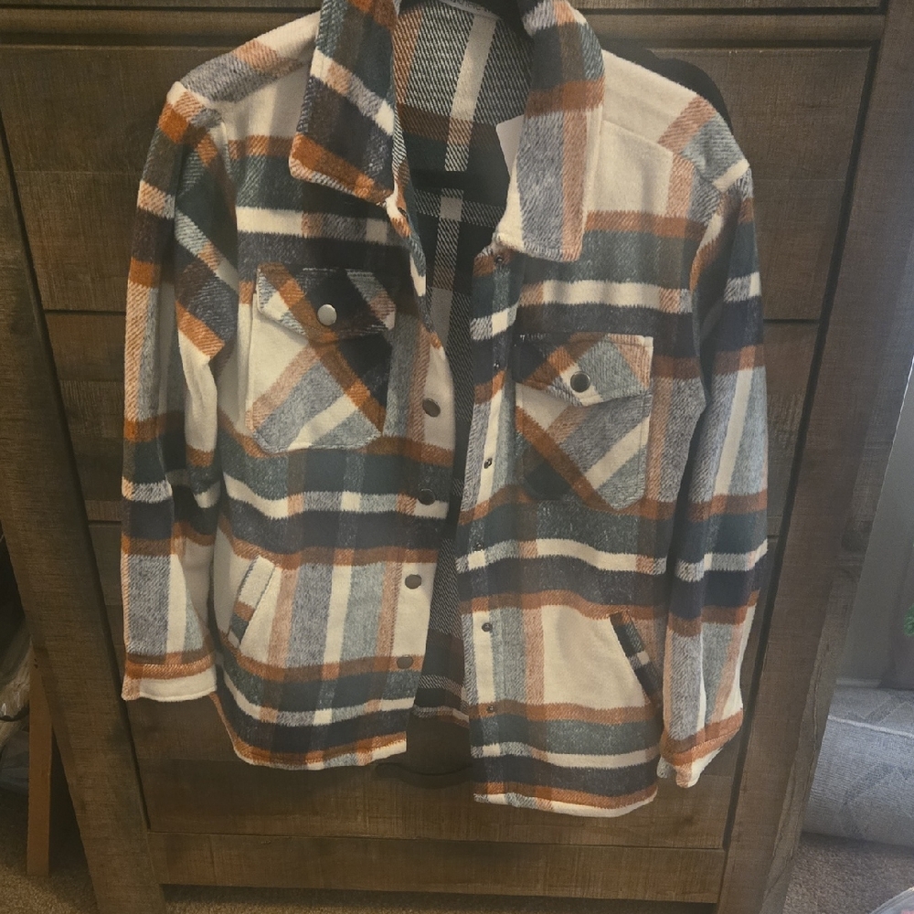 Michelle Mae Multicolor Plaid Shirt